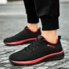 New Cheap Black Sneakers Men Sport Shoes Mesh Breathable Mens Walking Shoes Ultralight Sneakers Male Size 48 Tennis shoes homme 2