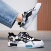 Big Size47 Luxury Men Running Shoes Skateboard Comfy Anime Casual Sneakers Men Skateboard Big Size Tenis Masculino Footwear Male 4