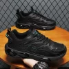 Black Leisure Sneakers for Men 5