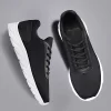 Black Breathable Casual Shoes for Man Sneakers Men Shoes Footwear Male Soft flat Walking Shoes Mocassin zapatillas de deporte 3