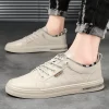 Shoes for Men Comfortable Flat Men's Casual Shoes 2024 Outdoor Wild Men's Sneakers High End Fashion One Pedal Dress Shoes Male 4