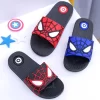 New Summer Children Cartoon Spiderman Print Baby Shoes Slippers For Girls Boys Kids Anti Skid Slipper Beach Shoes Flip Flops 2