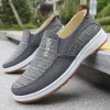 Men Casual Sports Shoes Summer Canvas Shoes Men Shoes Comfortable and Breathable Old Beijing Cloth Shoes Work Shoes 3