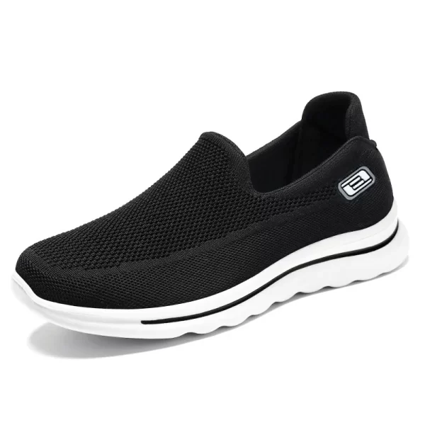 Men's Casual Walking Shoes Fashion Slip-On Running Sneakers For Men Male Mesh Workout Breathable Non Slip Shoes 1