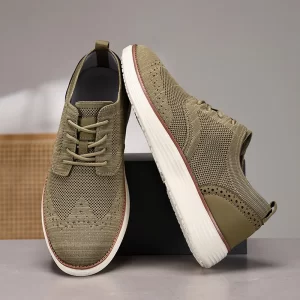 Men’s Knitted Breathable Casual Shoes 1