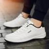 Hot Sale White Sneakers Man Fashion Air Cushion Running Shoes Men Athletic Sneakers Breathable Trainers Men Sports Tennis Shoes 3