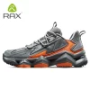 Rax Men Waterproof Hiking Shoes Breathable Hiking Boots Outdoor Trekking Sports Sneakers Tactical Shoes 2