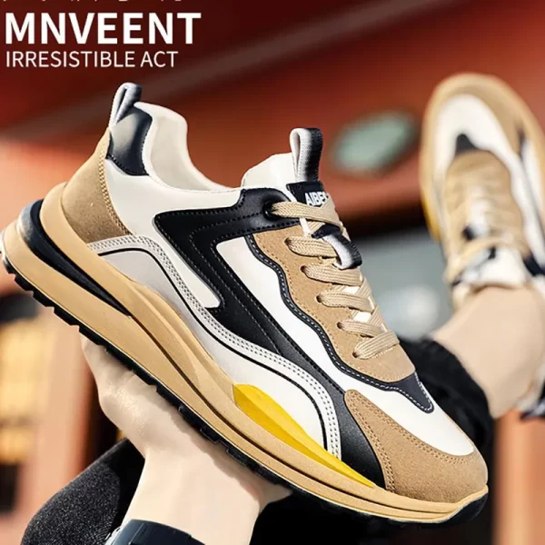 Sports Sneakers NEW Men's Shoes Summer 2024 New Breathable Running and Trend Versatile Shoes Men Casual High Tide Footwear 1