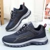 Brand Mens Casual Shoes Breathable Men Sneakers Lightweight Elastic Couple Running Shoes 2025 New Women's Sneakers Tenis Hombres 2