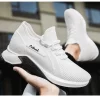 Sneakers Men Elevator Shoes Hidden Heels Breathable Heightening Shoes For Man Increase Insole 10 CM 8 6CM Optional Height Shoes 4