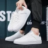 Men's Network Surface Fashion Sneakers Man Breathable Fashion Casual Board Shoes Small White Men's Sports Shoes 2025 New 5