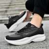 HOBM Men's Running Shoes Ultra Light Tennis Sport Breathable Sneakers Tenis Masculino Black Mesh Walking Casual Jogging Trainers 4