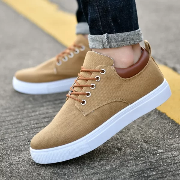 Comfort Sneakers For Men Canvas School Sports Shoes Boys Casual Sport Shoes Man Sneakers Big Size 45 46 47 Shoes 1