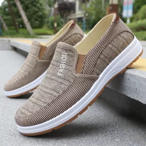 Men Casual Sports Shoes Summer Canvas Shoes Men Shoes Comfortable and Breathable Old Beijing Cloth Shoes Work Shoes 1