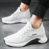 Sneakers Men Elevator Shoes Hidden Heels Breathable Heightening Shoes For Man Increase Insole 10 CM 8 6CM Optional Height Shoes 2