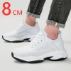 Summer Lift Sneakers Men Elevator Shoes Height Increasing Shoes for Man Insoles 8CM Hidden Heels Sports Inner Heightening Shoes 6