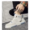 Men's High Top Shoes 2024 Summer Comfortable Breathable Designer Platform Shoes Men Fashion Casual Sneakers Outdoor Running Shoe 4