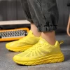 Summer Marathon Running Tennis Mens Yellow Sneakers Mesh Breathable Sneakers Men Plus Size 47 Light Casual Walking Shoes Men 3