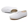 School White Gymnastics Dance Shoes for Men and Women Canvas Shoes Non-slip Flat-bottomed Sports Breathable White Shoe 2