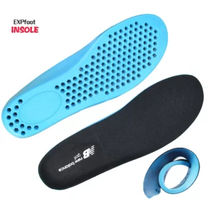 Newblance Shock-Absorbant Stretch Breathable Deodorant Running Cushion Insoles For Feet Men Insoles For Shoes Sole  Sport insole 1