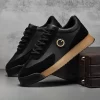 Classic Retro Black Sneakers Men Comfortable Suede Casual Shoes Men Luxury Brand Designer Shoes For Men Platform Flats Sneakers 5