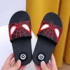 New Summer Children Cartoon Spiderman Print Baby Shoes Slippers For Girls Boys Kids Anti Skid Slipper Beach Shoes Flip Flops 4