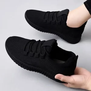 Women Casual Sport Shoes Light Sneakers Women's White Outdoor Breathable Mesh Black Running Shoes Athletic Jogging Tennis Shoes 1