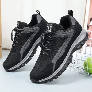 Brand Mens Casual Shoes Breathable Men Sneakers Lightweight Elastic Couple Running Shoes 2025 New Women's Sneakers Tenis Hombres 1