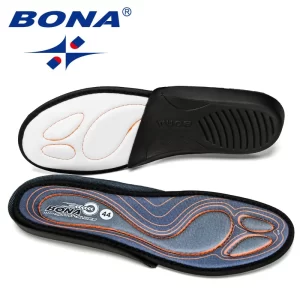 Bona men and woman general Sneaker pad high-quality cushion shock relief breathable comfortable foot pain-relieving insole 1