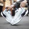 Hot selling men's casual shoes shockproof comfortable real explosion breathable technology rotating button trend sports shoes 5