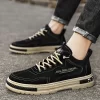 Spring Autumn men's Sports Shoes Travel Soft-soled Casual Flat-bottomed high-tops Thick-soled Leisure Flats Classic Retro Shoe 3