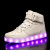 Men's Glowing Sneakers Unisex Luminous Sneakers for Boys Girls Led Women Children's Luminous Shoes Women Vulcanize Shoes Size 46 2