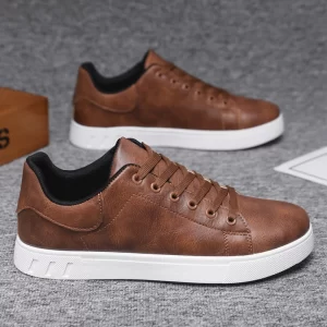 Trend Leather Casual Skateboard Shoes 1