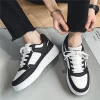 Flat Men's Shoes Comfort Sneakers for Men White Casual Man Leather Shoes Outdoor Walking Flat Platform Shoe Men Chaussure Hommes 6