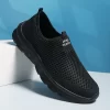 Sneakers Men Summer Casual Shoes Men Mesh Breathable Outdoor Non Slip Soft Sports Shoes Slip on Sneaker for Men Plus Size 38-46 2