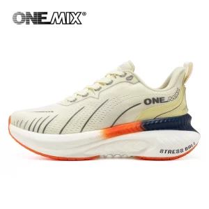 ONEMIX White Road Running Shoes 1