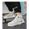 Men's High Top Shoes 2024 Summer Comfortable Breathable Designer Platform Shoes Men Fashion Casual Sneakers Outdoor Running Shoe 3