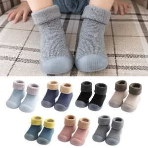 New Thickened Kids Socks Shoes Winter Super Warm Baby Toddler Boots Boys Girl Sneakers Newborn Indoor Shoes Floor Footwear shoes 1