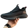 Men's spring new Korean style casual running shoes lightweight breathable soft sole slip-on thick sole sports shoes 5