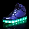 Men's Glowing Sneakers Unisex Luminous Sneakers for Boys Girls Led Women Children's Luminous Shoes Women Vulcanize Shoes Size 46 3