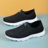 Sneakers Men Summer Casual Shoes Men Mesh Breathable Outdoor Non Slip Soft Sports Shoes Slip on Sneaker for Men Plus Size 38-46 4