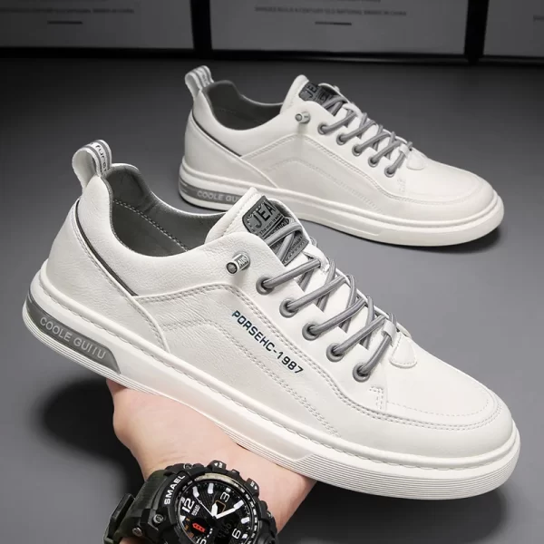 Popular Men’s White Casual Sneakers 1