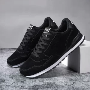 New Leather Men’s Winter Running Shoes 1