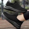 Men Sneakers Unisex Casual Shoes Soft Sole Slip-On Vulcanized Shoe Lightweight Loafers Plus Size Walking Men Shoes Tenis Hombres 2