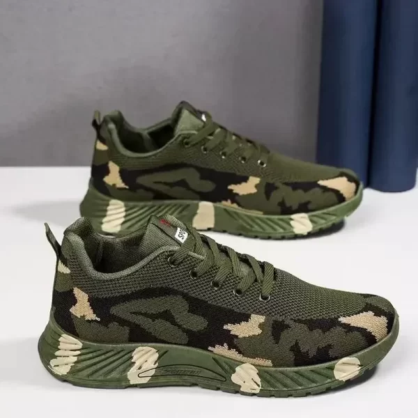 Mesh Camouflage Men’s Sneakers 1